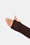 Women's Crew Neck Fingerless Long Sleeve Bodysuit/Blouse - 7