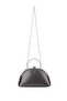 Women's Faux Leather Anthracite Evening Dress Bag - 5