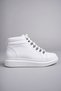 Slw206 Ottawa Lace-Up Skin Men's Daily Sports Boots Bt - White - 5