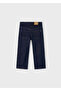 Navy Blue Boy's Wide Jean Trousers 4565 - 2