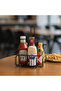 Metal Sauce Holder and Table Organizer Stand - Ketchup, Mayonnaise Holder, Model-2 (Black) |   Cafe & Restaurant Presentation - 4