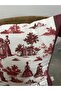Toile De Jouy Paris Throw Pillow Case 43X43 cm |   100% Cotton Digital Printed |   Classic French Style Decor - 5