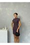 Waist-Fitted Button-Detail Puff-Shoulder Mini Women's Amelia Dress for Special Occasions and Daily Wear - 2