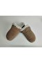 Women's Genuine Leather Genuine Fur Stone Buckle Slippers - 2