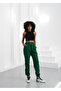 Jogger Pants 3 Thread Fleece-Lined Leg Elasticated Sweatpants