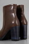 Str 700 Thick Heeled Zippered Boots - 4
