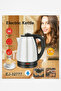 Electric Kettle | 2.0L Stainless Steel | 360° Swivel Base | BPA Free Interior