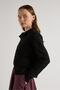 Women's Black Ribbon Detailed Short Design Cardigan 30034 - 5