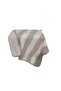 Bebe3 Yarn Striped B Piped Wersoft Knitwear Winter Blanket with Fleece Inside 80 X 80 cm - 2