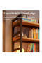 4 Layer Modern Multifunctional Bookshelf with Wall Mounted and Floor Standing Design 100 CM - 5