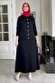 Melis Çelik Knitted Sweater Set Black