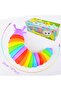 Assorted Color Fidget Slug Toy - 3pcs Sensory Fidget for Kids & Adults - 3