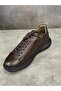 Handmade Genuine Leather Casual Shoes with Vibration and Massage Sole Feature - 2