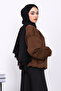 Brown Crew Neck Shadon Three-Thread Sweat - 4