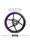 Motorcycle wheel rim strip wheel sticker half cover circle 17-18 inch wheel compatible with motor
