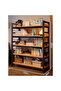 5 Layer Modern Multifunctional Bookshelf with Wall Mounted and Floor Standing Design 120 CM - 2