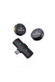 Wireless Microphone Strong Magnetic & Clip– Professional Long-Life Lavalier Mic