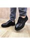 Black Thick Sole Men's Classic Shoes – Lace-Up, Orthopedic, and Suitable for Everyday Use - 4