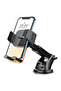 Car Phone Holder with Strong Suction Cup - Portable Flexible Car/Desktop/Bed Stand
