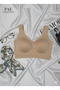 Bra Comfortable Comfortable Flexible Body-Hugging Stitch-Free Wire-Free Wide Strap Laser Ghost Bra