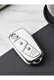 Fiat Boxer Ducato Fiorino Linea Jumper Boxer 3 Button Flip Nano Key Case White-Silver