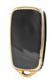 Fiat Fiorino Linea Boxer Ducato Jumper Boxer 3 Button Nano Key Case Cover Black-Gold - 3