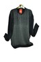 Super Battal Zero Collar Knitwear Sweater