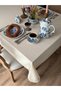 Beige Linen Tablecloth Kopanaki (160 X 300)