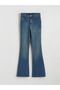 Lcw jeans indigo mars flare women's jean pants - 2