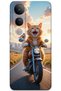 Vivo V50 Lite 4g Case Hd Pattern Printed Back Cover - Crazy Cat