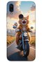 Xiaomi Redmi Note 7 Case Hd Pattern Printed Back Cover - Crazy Cat