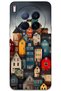 Tecno Camon 40 Premier 5g Case Hd Pattern Printed Back Cover - Colorful Houses