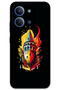 Xiaomi Redmi 15C 5g Case Hd Pattern Printed Back Cover - Yellow Red Galata