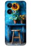 Oppo Reno 13 Pro 5g Case Hd Pattern Printed Back Cover - Art Stool Flower