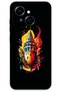 Tecno Spark Go 1 2025 Case Hd Pattern Printed Back Cover - Yellow Red Galata