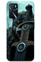 Oppo A55 Compatible Case Hd Pattern Printed Back Cover - Moon Star Sword