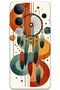 Vivo V50 Lite 4g Case Hd Pattern Printed Back Cover - Mandala