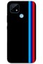 Realme C21 Case Hd Pattern Printed Back Cover - Three Stripes