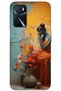 Oppo A55 Case Hd Pattern Printed Back Cover - Woman Alone