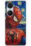 Reeder S19 Max Pro S Edge Case Hd Pattern Printed Back Cover - Spiderman