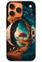غطاء خلفي لهاتف iPhone 17 Pro Max بنمط HD مطبوع - من القمر إلى الليل