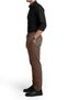 Men's Brown Flexible Fabric Slim Fit Elastic Waist Casual Sports Trousers 2601070 - 5