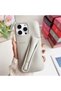 iPhone 13 Pro (6.1 Inch) Compatible Summer Lip Case Lipstick Compartment Lipstick Case