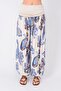 Women's Shawl Pattern Shalwar Pants - 6