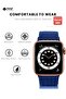 سوار من النايلون المضفر قابل للتعديل لساعة Apple Watch مقاس 38،40،41 مم - 2