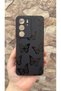 جراب مطاطي كلاسيكي ممتص للصدمات من السيليكون بنمط الفراشة السوداء المتوافق مع هاتف Realme C75 - 2