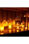 Rechargeable Candles Flameless Flickering Candles Tealights Set 12 Pieces White - 5