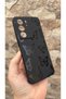 جراب مطاطي كلاسيكي ممتص للصدمات من السيليكون بنمط الفراشة السوداء المتوافق مع هاتف Realme C75 - 3