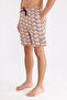 Palermo Digital Printing Quick Dry Comfortable Fit Adjustable Waist Pocket Swim Shorts - 2