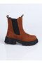 K-2037 Genuine Leather Boots F.-Cinnamon - 32